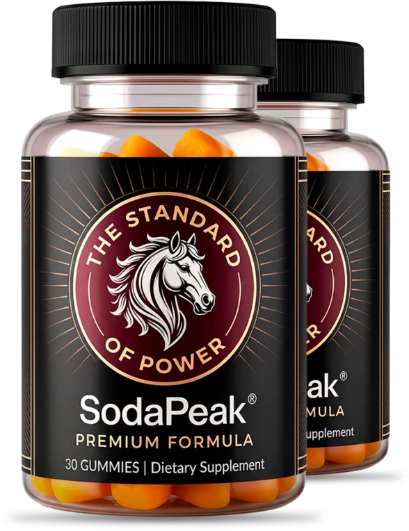 Two bottles of SodaPeak
